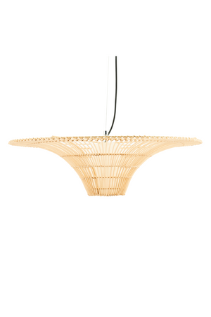 Conical Reed Hanging Lamp | By-Boo Hanoi | OROA.com