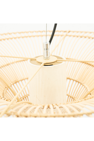 Conical Reed Hanging Lamp | By-Boo Hanoi | OROA.com