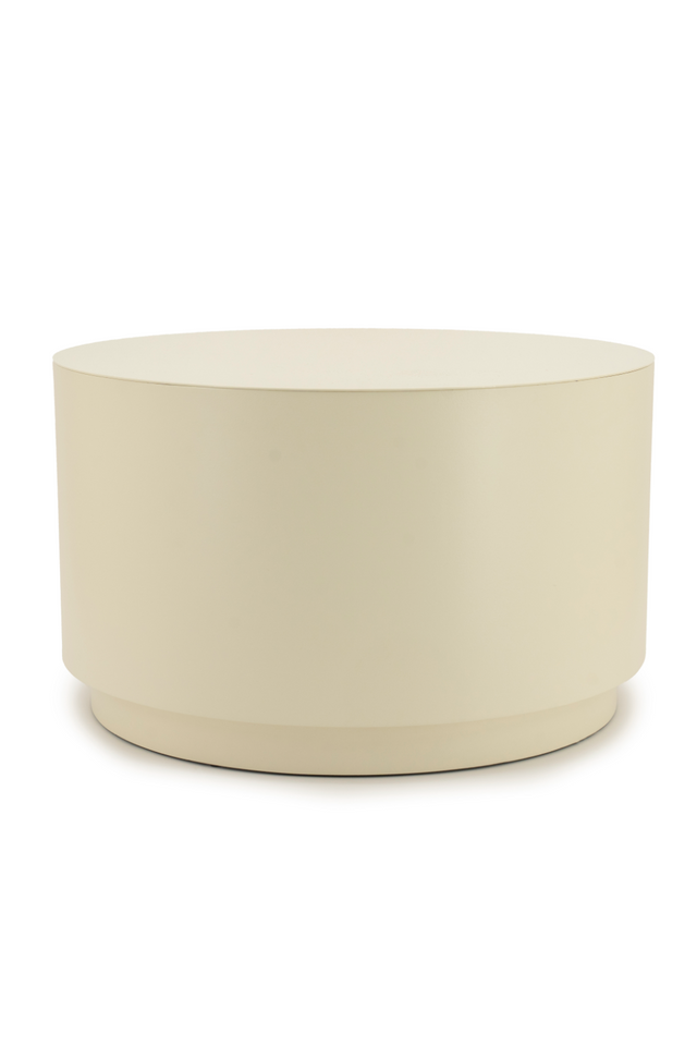 Round Iron Coffee Table | By-Boo Mesita | OROA.com