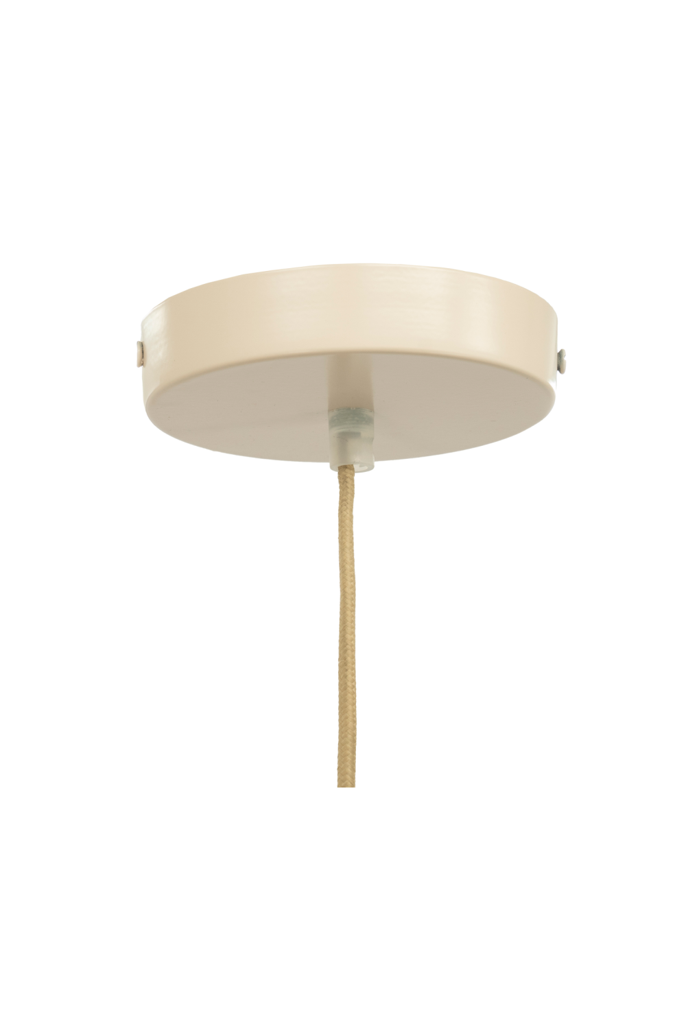Beige Cylindrical Pendant Lamp | By-Boo Cylin | OROA.com