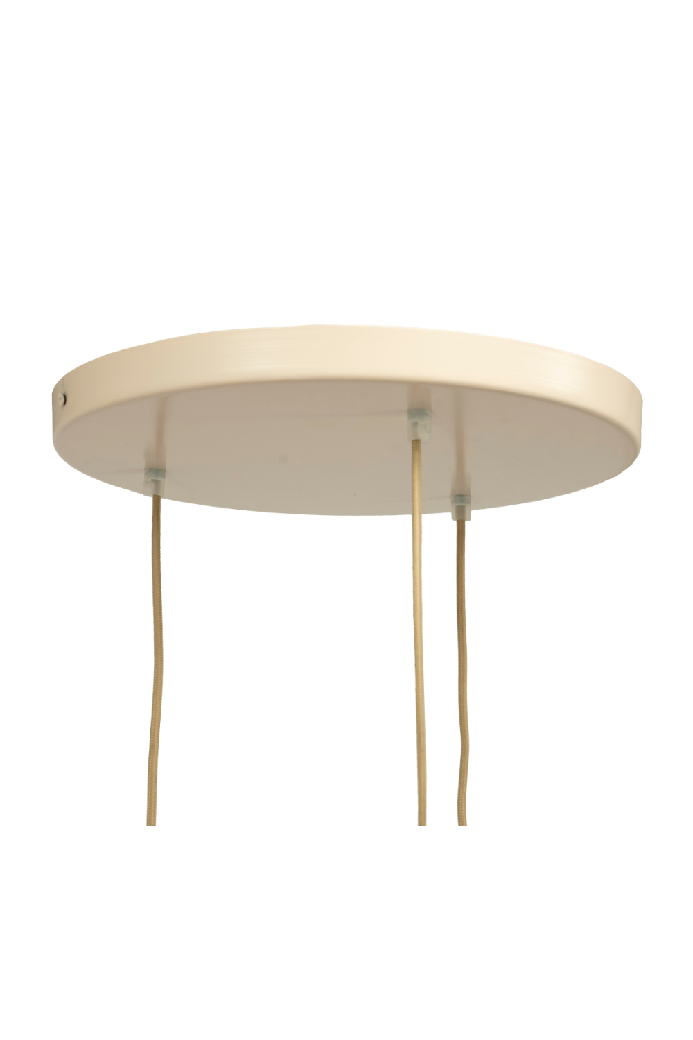 Beige Cylindrical Pendant Lamp | By-Boo Cylin | OROA.com