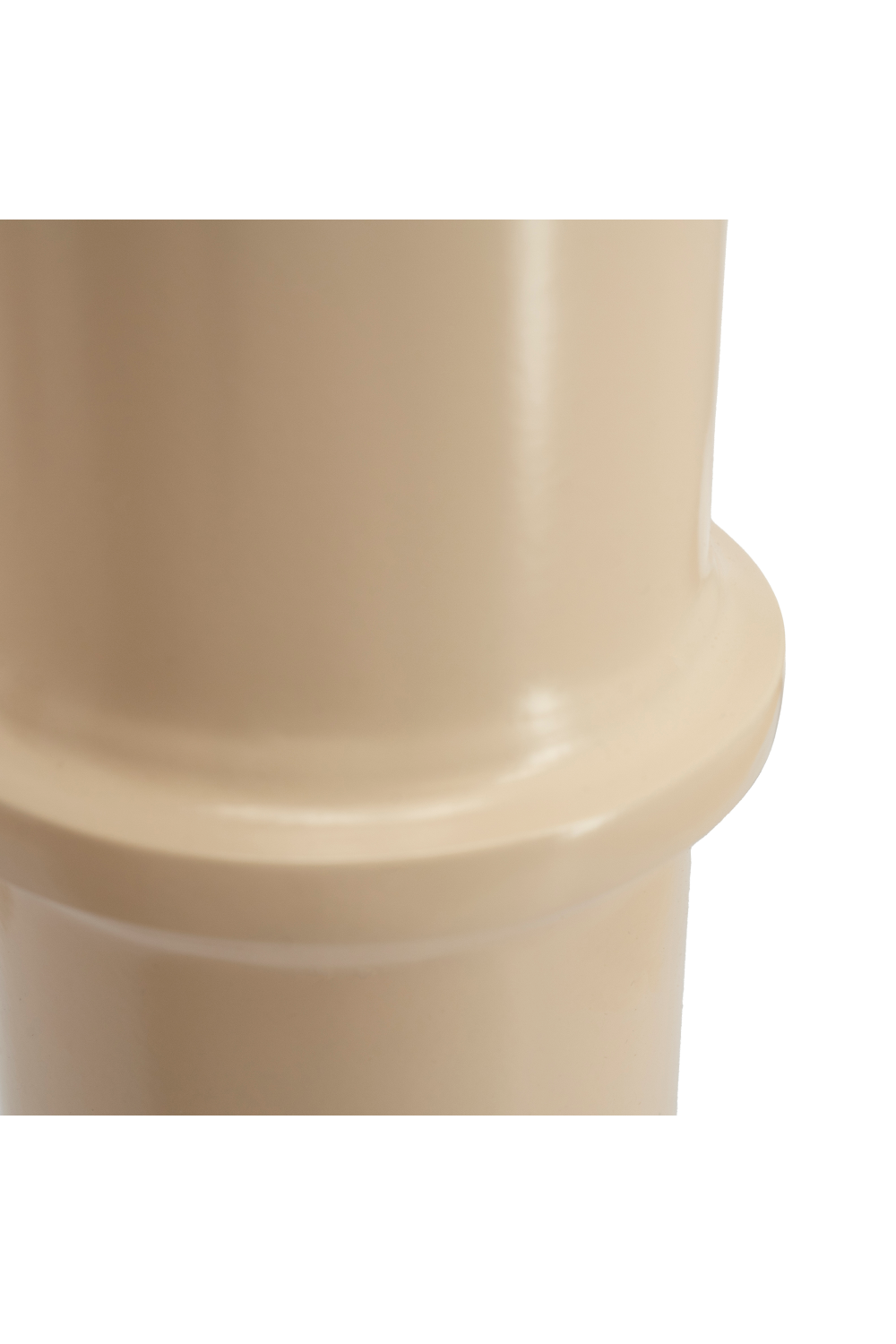 Beige Cylindrical Pendant Lamp | By-Boo Cylin | OROA.com