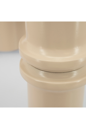 Beige Cylindrical Pendant Lamp | By-Boo Cylin | OROA.com