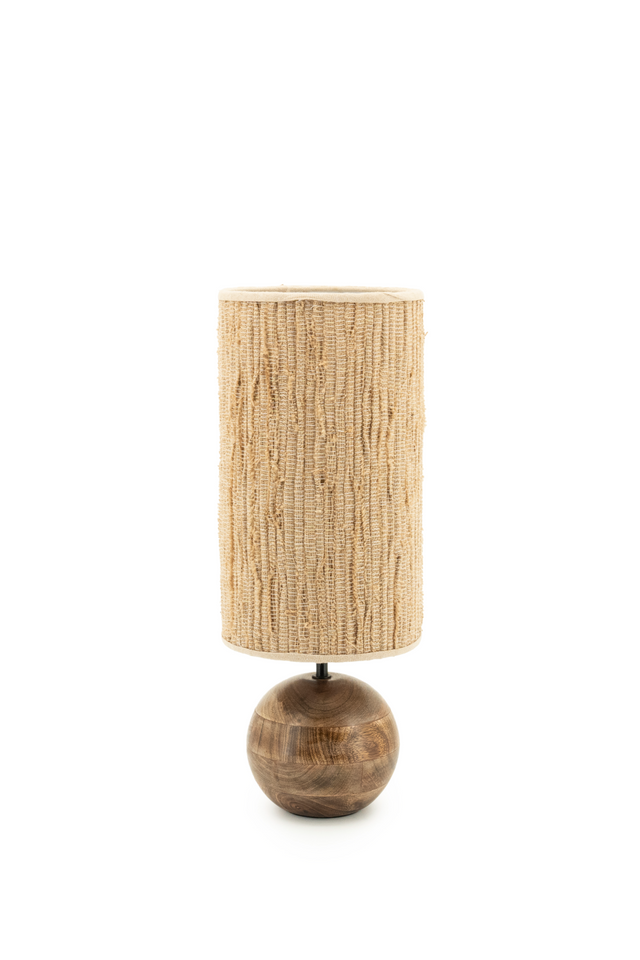Natural Jute Table Lamp | By-Boo Gadja | OROA.com