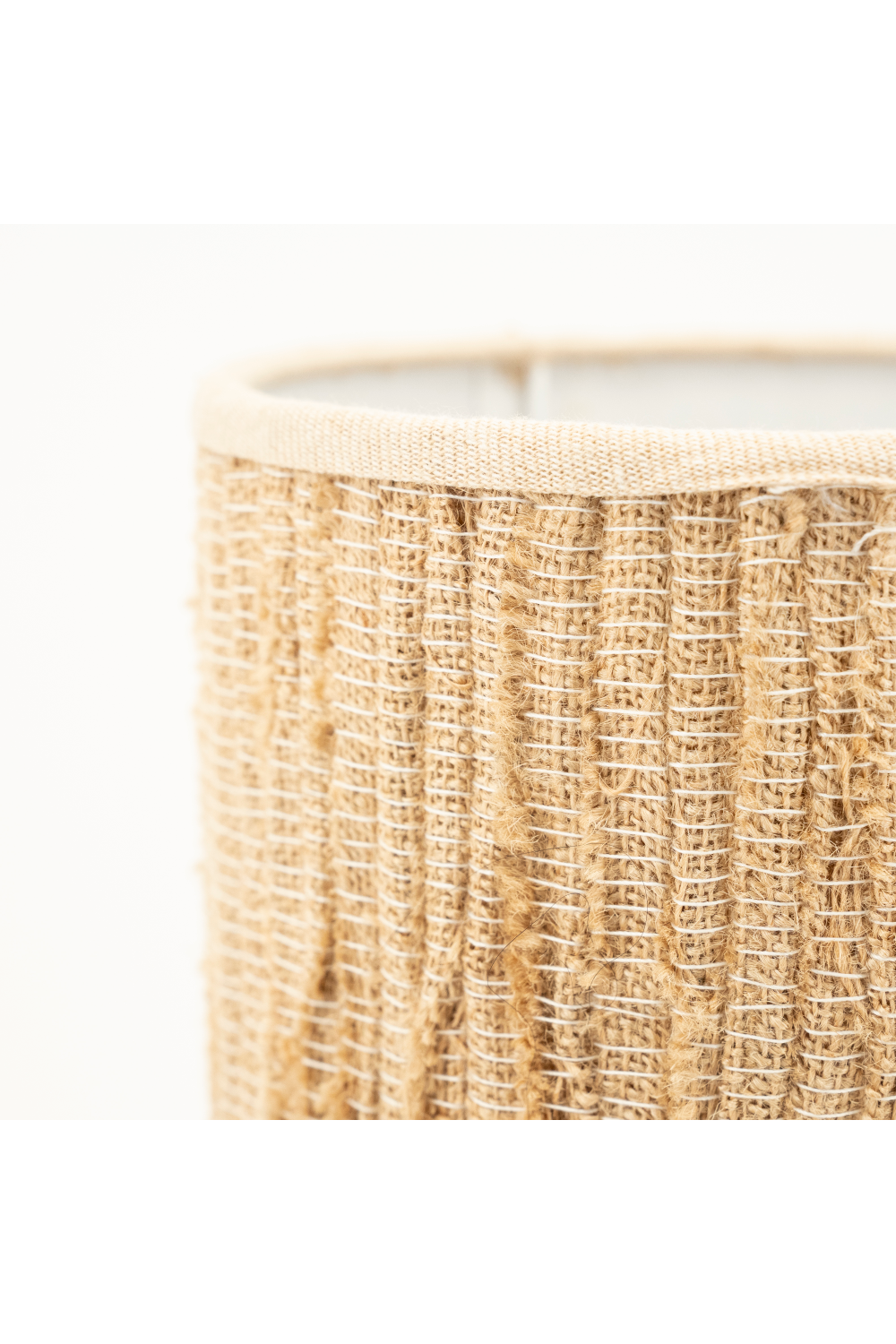 Natural Jute Table Lamp | By-Boo Gadja | OROA.com