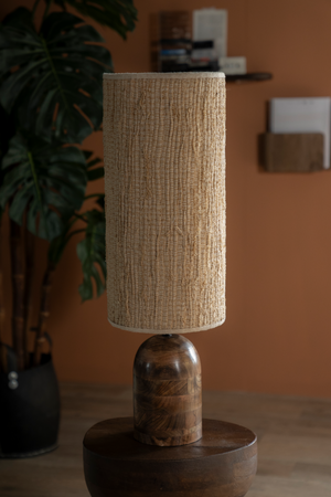 Natural Jute Table Lamp | By-Boo Gadja | OROA.com
