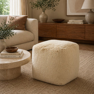   Soft Fabric Pouf | Oroa.com