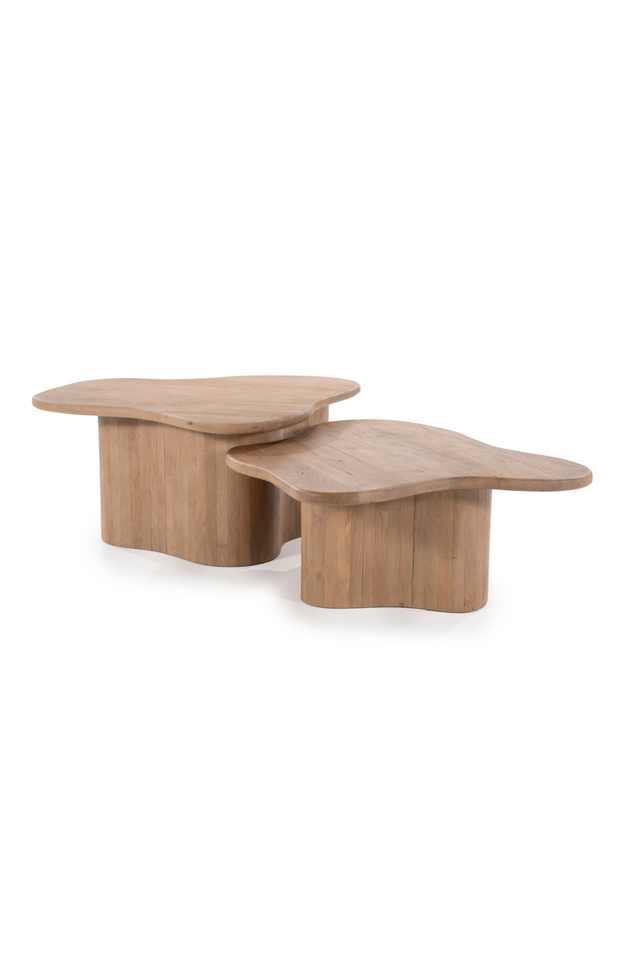 Mango Wood Organic Coffee Table | By-Boo Natural | OROA.com