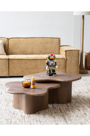 Mango Wood Organic Coffee Table | By-Boo Natural | OROA.com