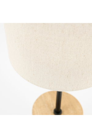 Cylindrical Travertine Table Lamp | By-Boo Amara | OROA.com