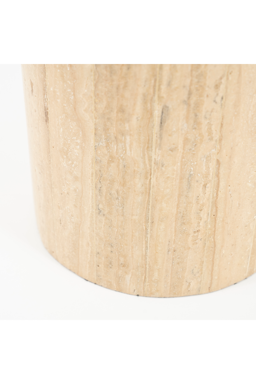 Cylindrical Travertine Table Lamp | By-Boo Amara | OROA.com