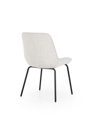 Minimalist Upholstered Dining Chairs (2) | By-Boo Base | OROA.com