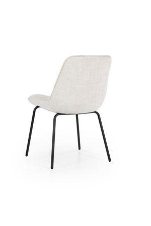 Minimalist Upholstered Dining Chairs (2) | By-Boo Base | OROA.com