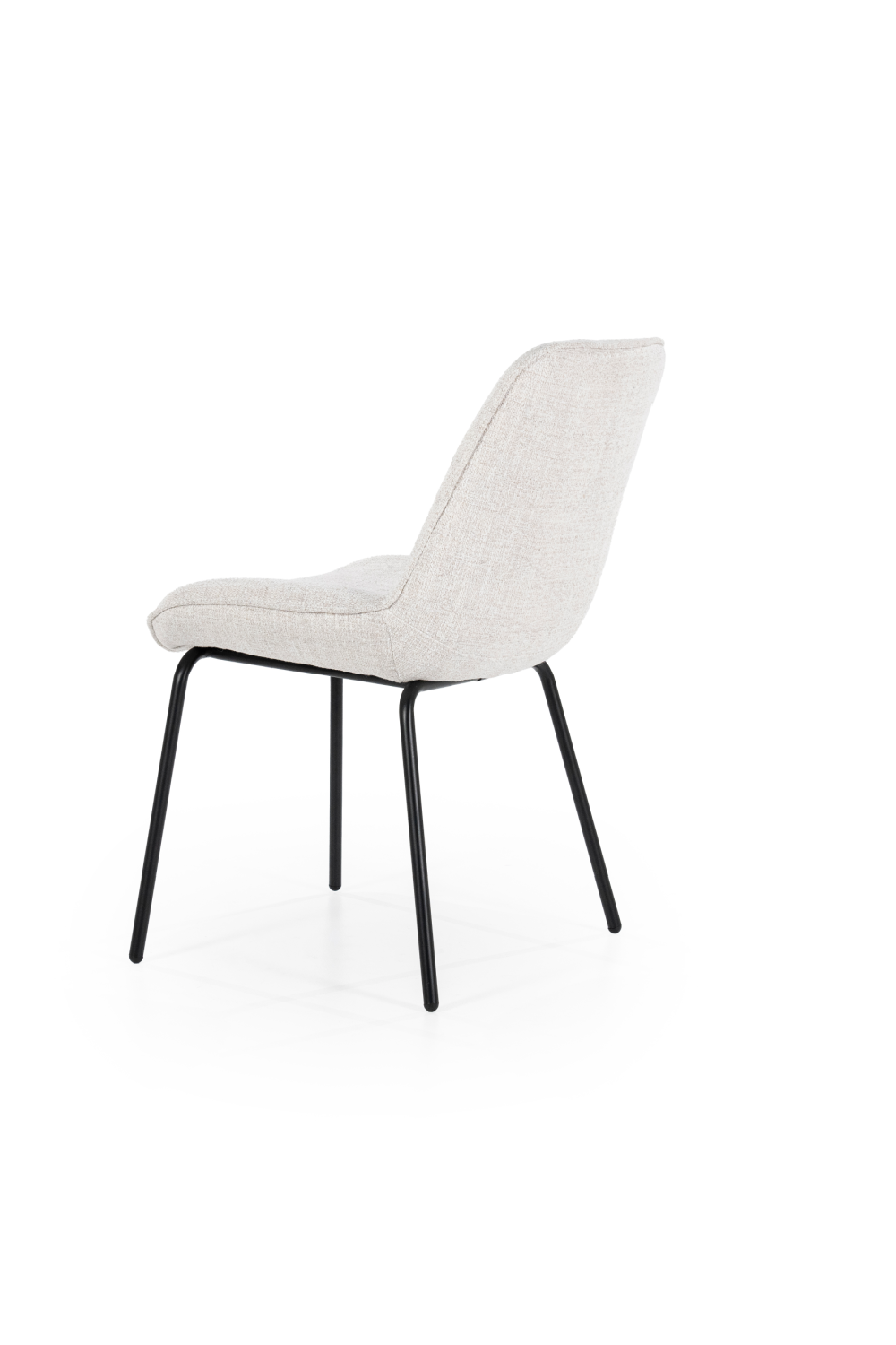 Minimalist Upholstered Dining Chairs (2) | By-Boo Base | OROA.com