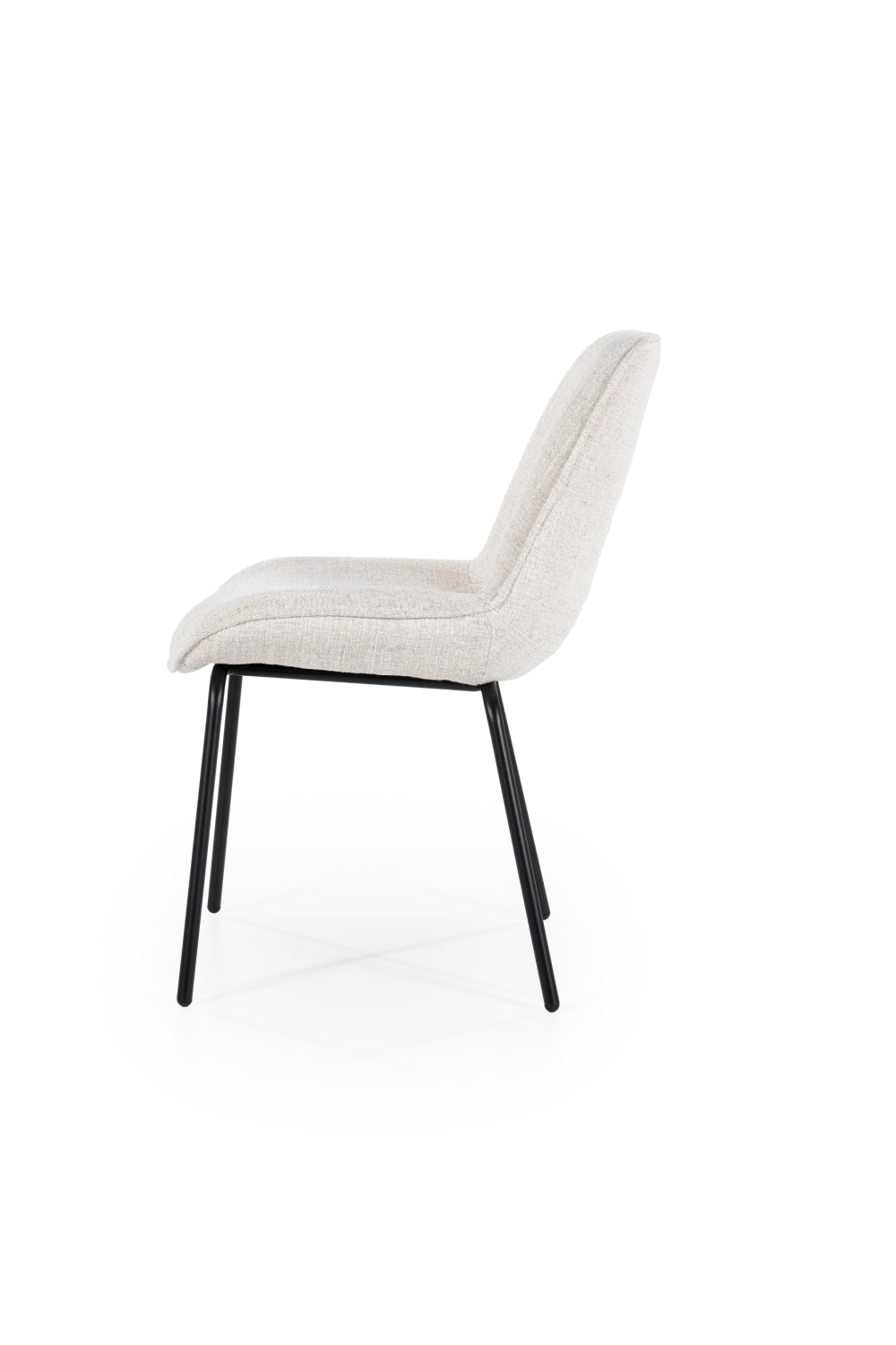Minimalist Upholstered Dining Chairs (2) | By-Boo Base | OROA.com