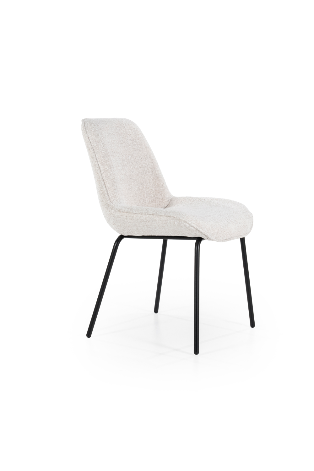 Minimalist Upholstered Dining Chairs (2) | By-Boo Base | OROA.com