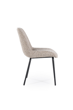 Minimalist Upholstered Dining Chairs (2) | By-Boo Base | OROA.com