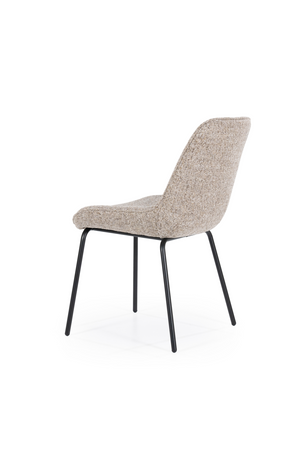 Minimalist Upholstered Dining Chairs (2) | By-Boo Base | OROA.com