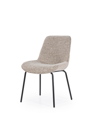 Minimalist Upholstered Dining Chairs (2) | By-Boo Base | OROA.com