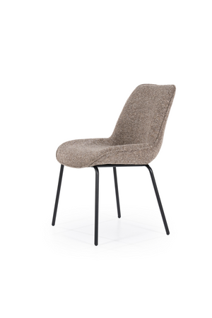 Minimalist Upholstered Dining Chairs (2) | By-Boo Base | OROA.com