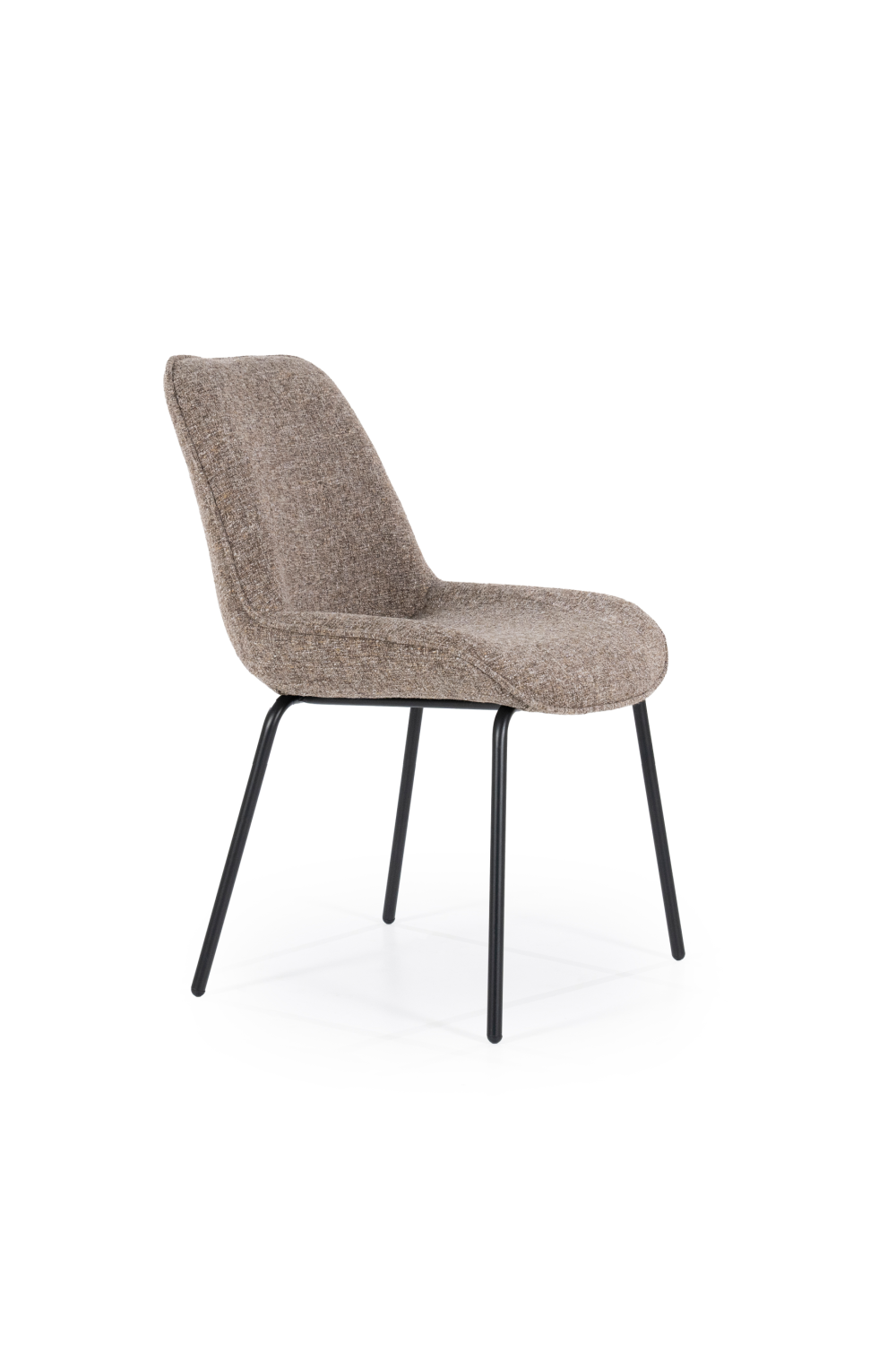 Minimalist Upholstered Dining Chairs (2) | By-Boo Base | OROA.com