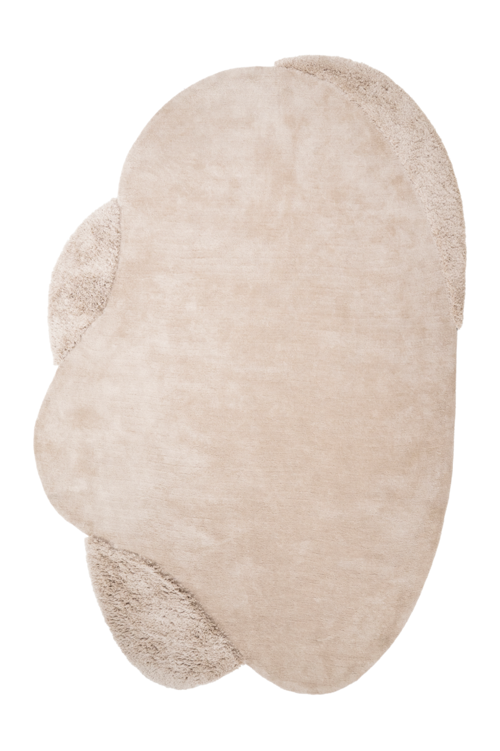 Beige Tufted Organic Carpet | By-Boo Beach | OROA.com