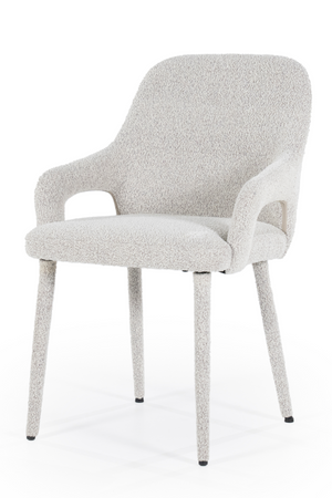 Fabric Covered Dining Armchairs (2) | By-Boo Fika | OROA.com