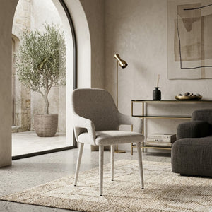   Fabric Covered Dining Armchairs (2) | Oroa.com
