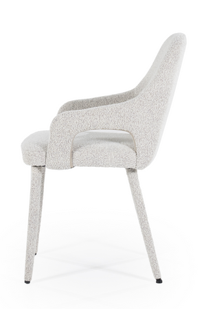 Fabric Covered Dining Armchairs (2) | By-Boo Fika | OROA.com