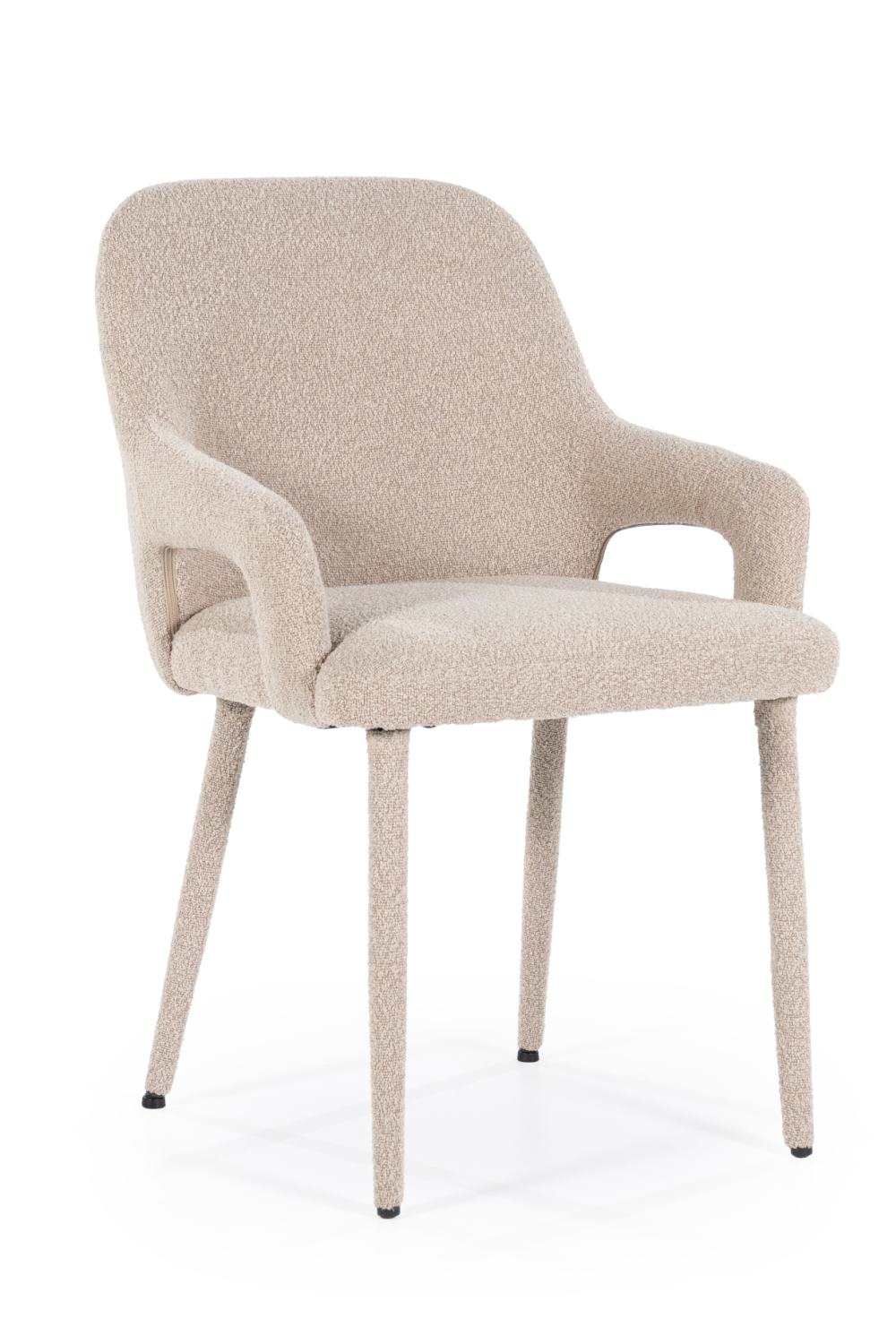 Fabric Covered Dining Armchairs (2) | By-Boo Fika | OROA.com