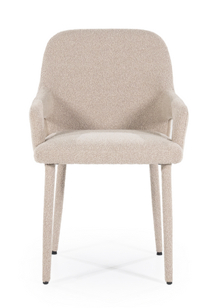 Fabric Covered Dining Armchairs (2) | By-Boo Fika | OROA.com