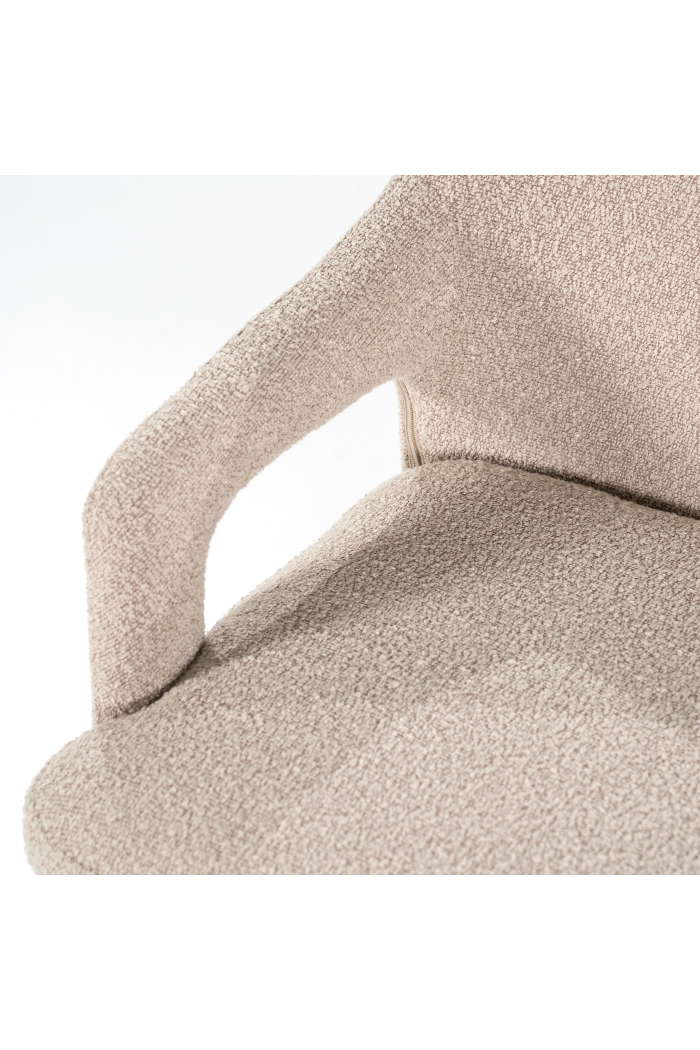 Fabric Covered Dining Armchairs (2) | By-Boo Fika | OROA.com