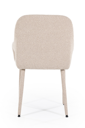 Fabric Covered Dining Armchairs (2) | By-Boo Fika | OROA.com