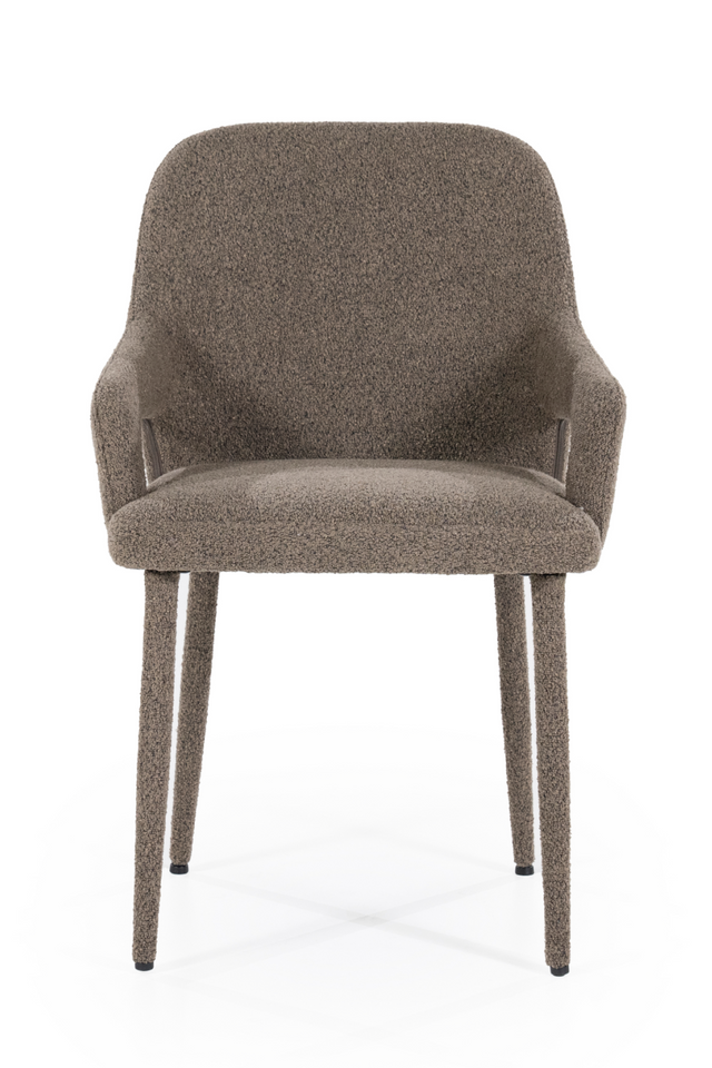 Fabric Covered Dining Armchairs (2) | By-Boo Fika | OROA.com