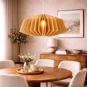   Wooden Sheet Pendant Lamp | Oroa.com