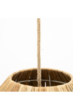 Natural Fiber Fluted Pendant Light | By-Boo Reb | OROA.com