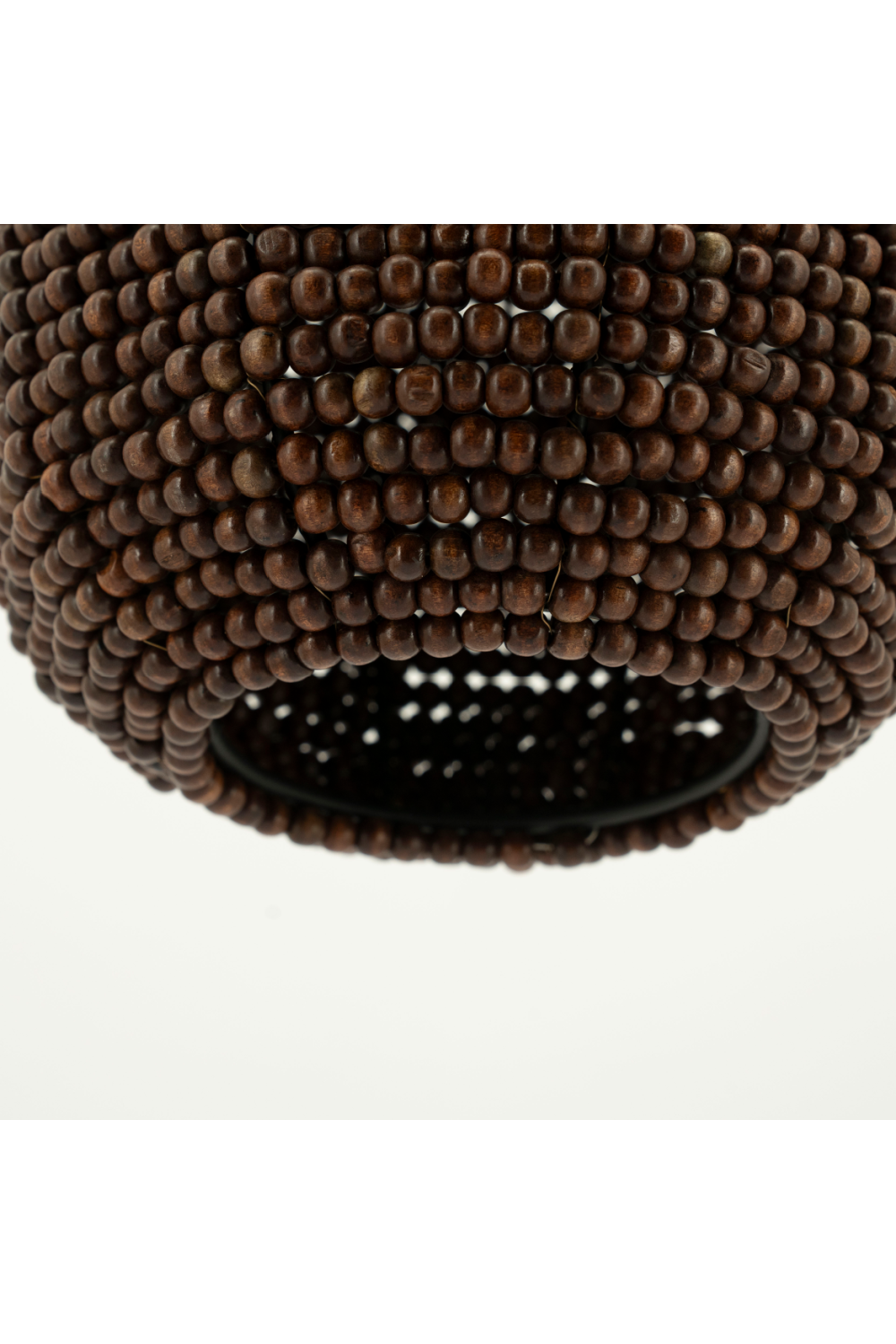 Wooden Beads Pendant Lamp | By-Boo Shanga | OROA.com