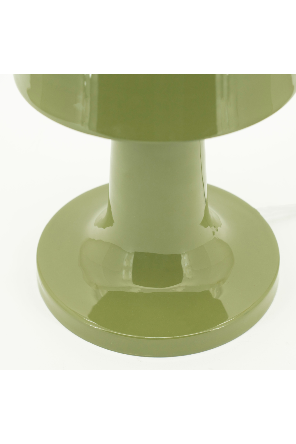 Glazed Iron Table Lamp | By-Boo Alvo | OROA.com