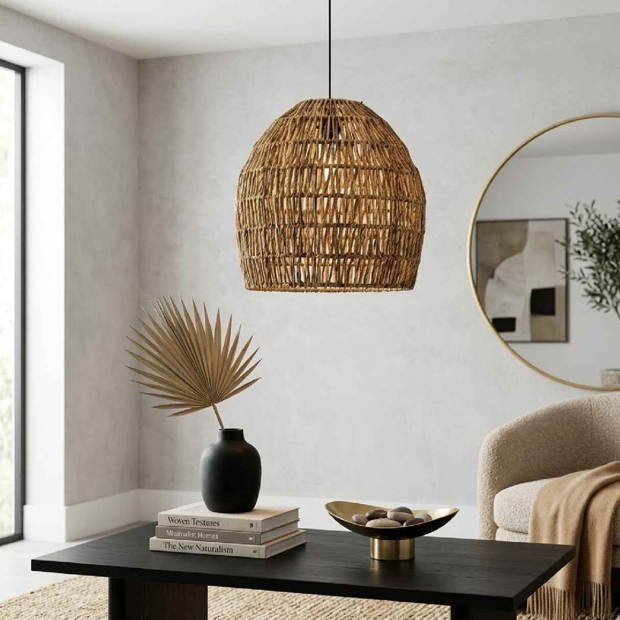  Abaca Plant Pendant Lamp | Oroa.com
