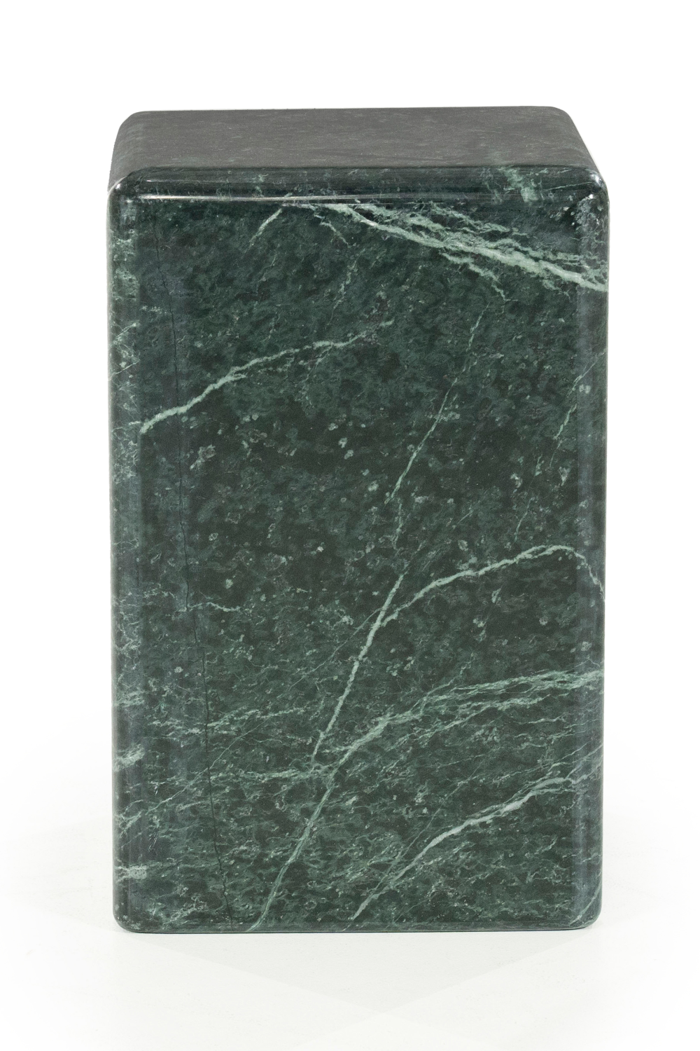 Polished Marble Square Side Table | By-Boo Dice | OROA.com