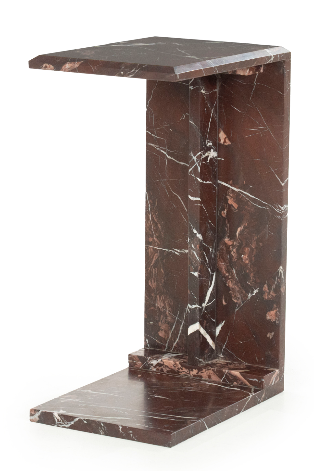 Polished Marble Side Table | By-Boo Mirage | OROA.com