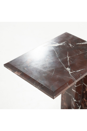 Polished Marble Side Table | By-Boo Mirage | OROA.com