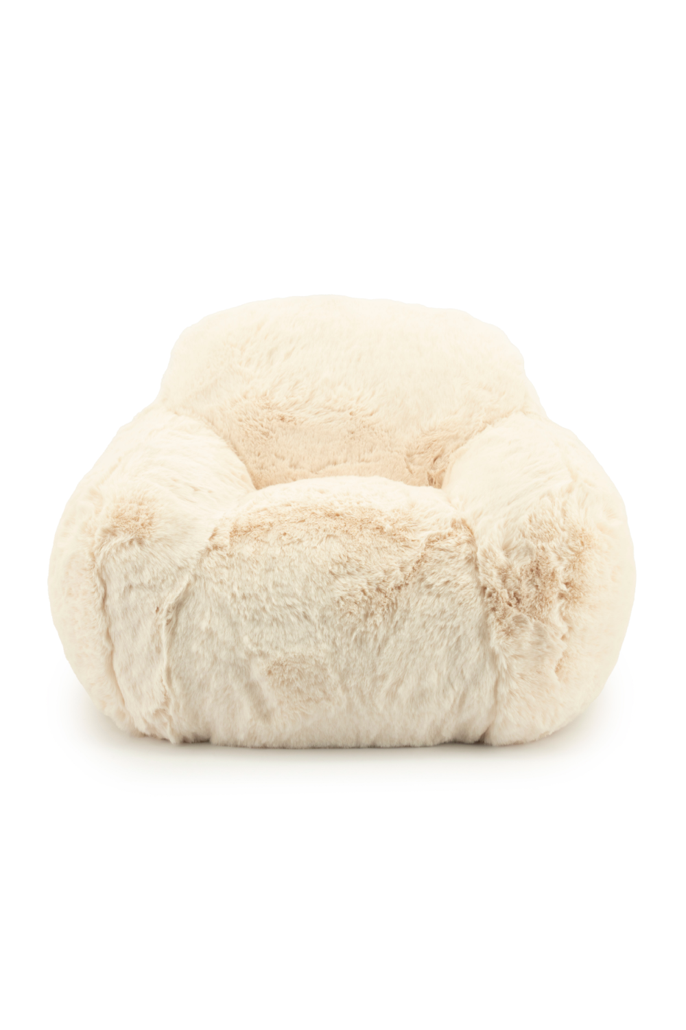 Fur Fabric Lounge Chair | By-Boo Little Hug | OROA.com