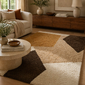   Wool Patchwork Carpet 6' x 10' | Oroa.com