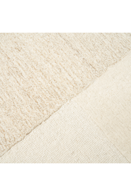 Geometrical Patterned Wool Carpet 6' x 9.5' | By-Boo Contour | Oroa.com