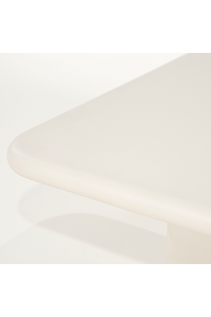 Lacquered Cement Square Coffee Table | By-Boo Siminto | OROA.com