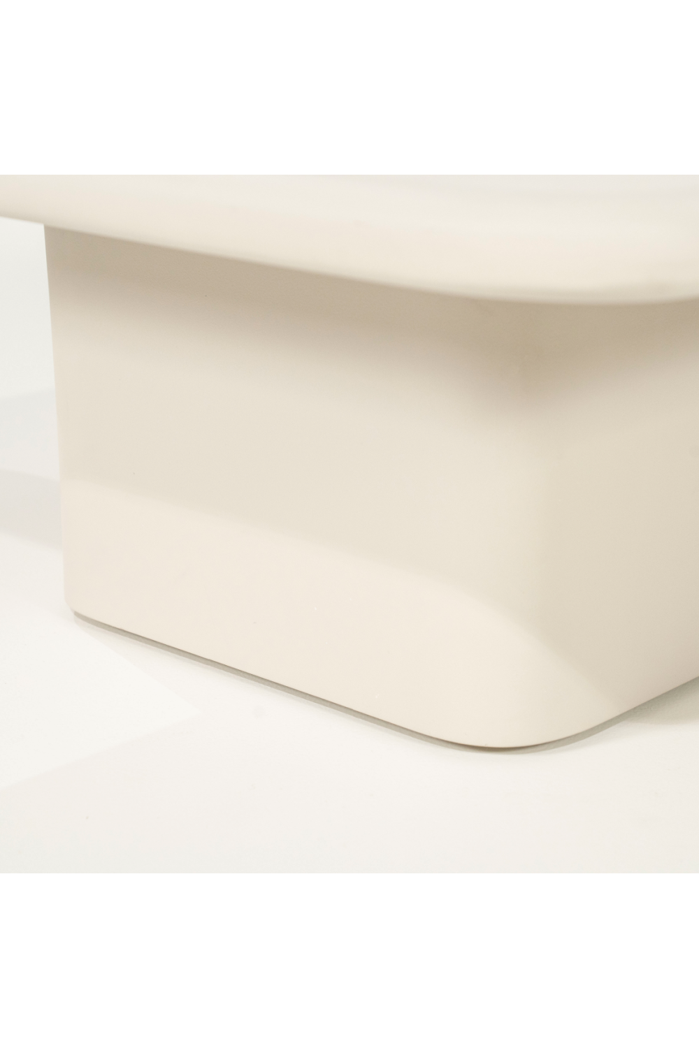 Lacquered Cement Square Coffee Table | By-Boo Siminto | OROA.com