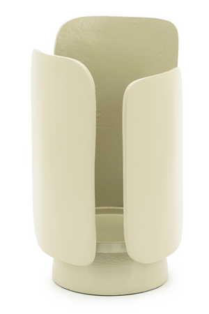 Cream Aluminum Candle Holder | By-Boo Planes | OROA.com