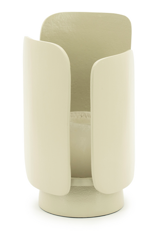 Cream Aluminum Candle Holder | By-Boo Planes | OROA.com