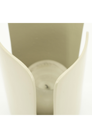 Cream Aluminum Candle Holder | By-Boo Planes | OROA.com